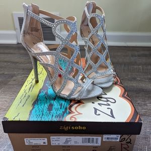 Zigisoho Delilah Silver Sandal